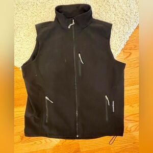 Men's Black Diamond black vest sz XL 3 exterior pockets